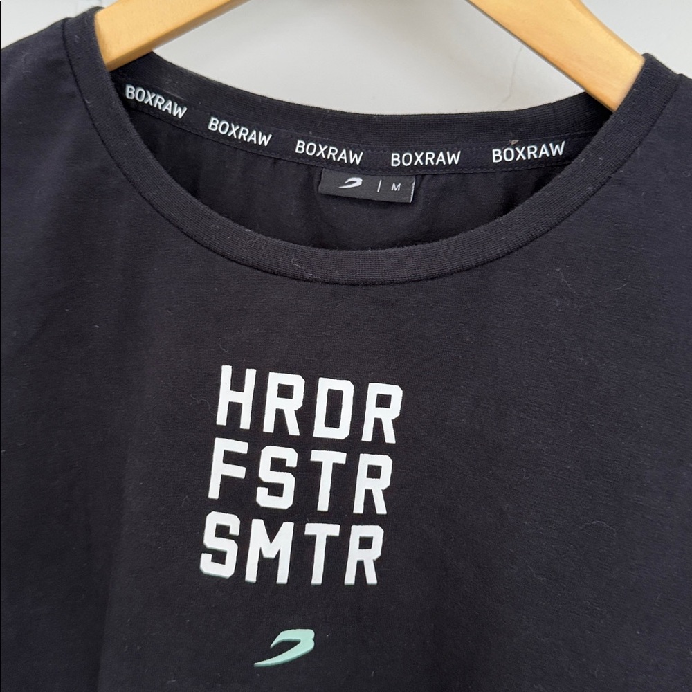 Boxraw Harder Faster Smarter Crop Top M - Picture 3 of 4
